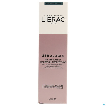 Lierac sebologie gel regul.correct.imperf.tbe 40ml