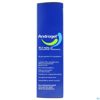 Androgel 16,2mg/g gel 88g