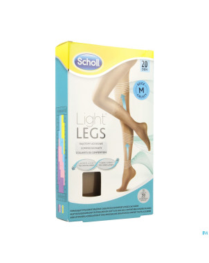 Scholl light legs 20d medium beige