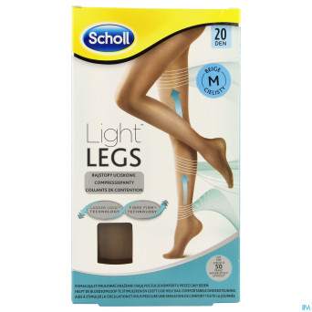 Scholl light legs 20d medium beige