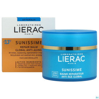 Lierac sunissime baume reparateur rehydra pot 40ml