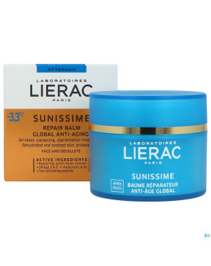 Lierac sunissime baume reparateur rehydra pot 40ml
