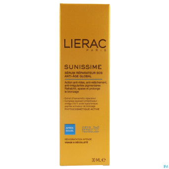 Lierac sunissime serum reparateur intensif    30ml