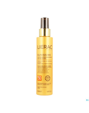Lierac sunissime lait corps ip50 prot.energ 150ml