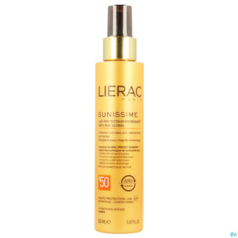 Lierac sunissime lait corps ip50 prot.energ 150ml