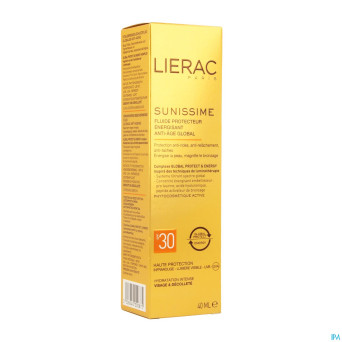 Lierac sunissime fluide visage ip30 prot.ener 40ml
