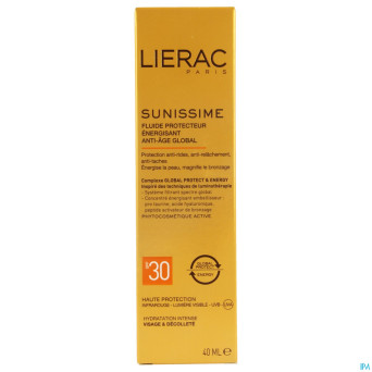 Lierac sunissime fluide visage ip30 prot.ener 40ml