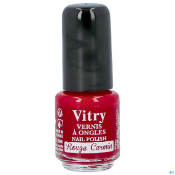 Vitry vao mini rouge carmin    4ml