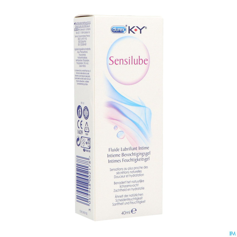 Durex ky sensilube lubrifiant  44ml