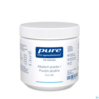 Pure encapsulations poudre alcaline    200g