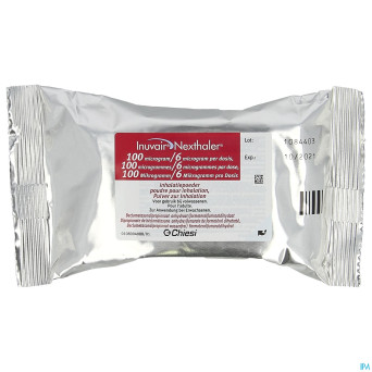 Inuvair 100/6mcg nexthaler doses 3x120