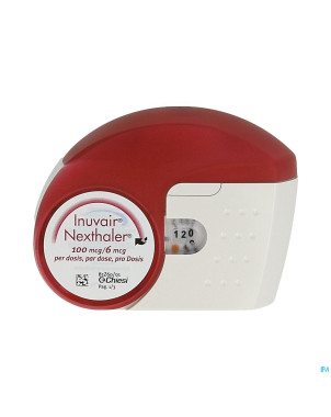 Inuvair 100/6mcg nexthaler doses 3x120