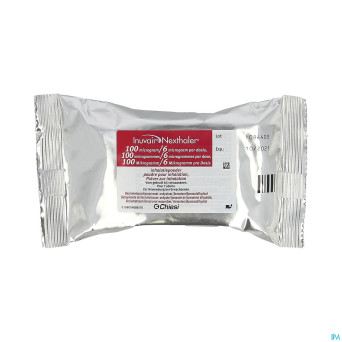 Inuvair 100/6mcg nexthaler doses 3x120