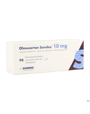 Olmesartan sandoz 10mg comp  98 x 10mg