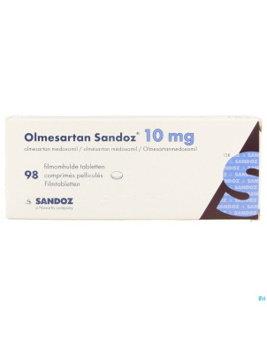 Olmesartan sandoz 10mg comp  98 x 10mg