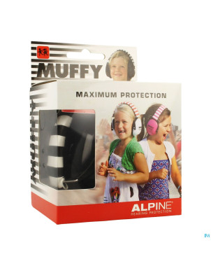 Alpine muffy casque auditif kids    noir/blanc