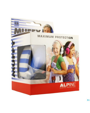 Alpine muffy casque auditif kids    bleu/blanc