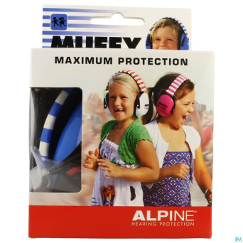 Alpine muffy casque auditif kids    bleu/blanc