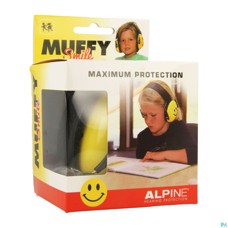 Alpine muffy casque auditif kids    smile/yellow