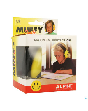 Alpine muffy casque auditif kids    smile/yellow