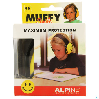Alpine muffy casque auditif kids    smile/yellow