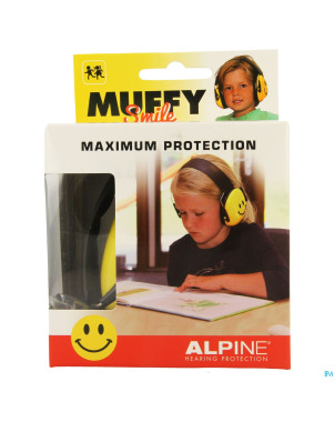 Alpine muffy casque auditif kids    smile/yellow