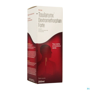 Toularynx dextromethorphan forte 3mg/ml sir. 200ml
