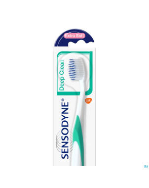 Sensodyne deep clean brosse dents