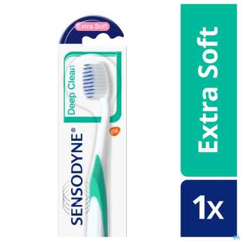 Sensodyne deep clean brosse dents