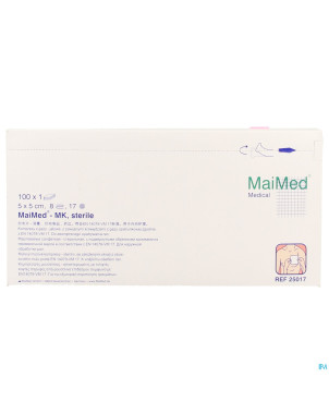 Maimed 5x5cm compresse sterile 100