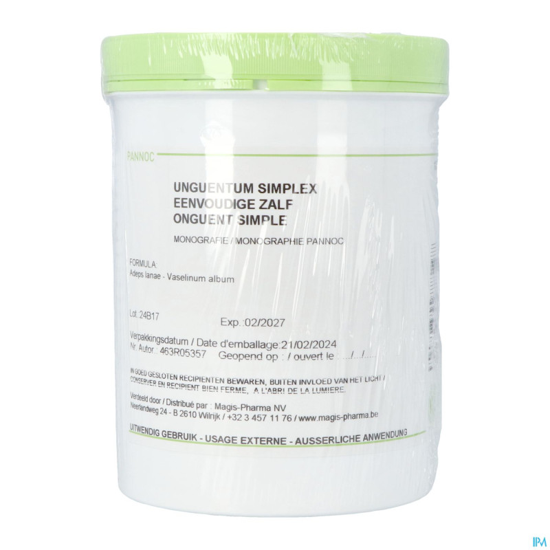 Onguent simple    1kg pannoc