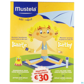 Mustela sol coffret kathy 50+