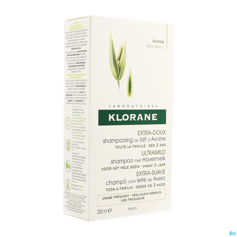 Klorane capil. sh avoine nf   200ml