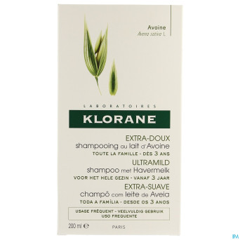 Klorane capil. sh avoine nf   200ml