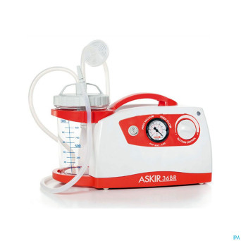 Askir36br appareil aspiration bocal 1l    36l/min