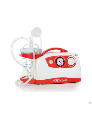 Askir36br appareil aspiration bocal 1l    36l/min