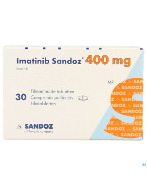 Imatinib sandoz 400mg comp pell  30 x 400mg