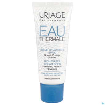 Uriage eau thermale cr eau riche ip20    40ml