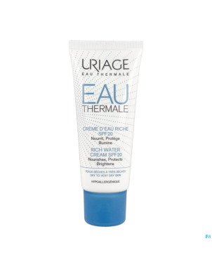 Uriage eau thermale cr eau riche ip20    40ml
