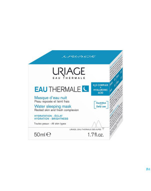 Uriage eau thermale masque eau nuit    50ml