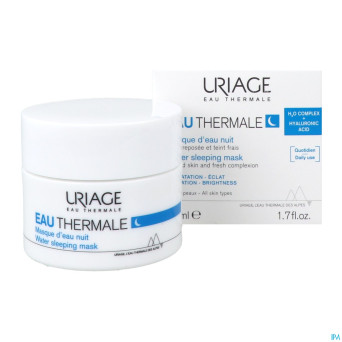 Uriage eau thermale masque eau nuit    50ml