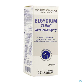 Elgydium clinic xeroleave bouche seche  spray 70ml