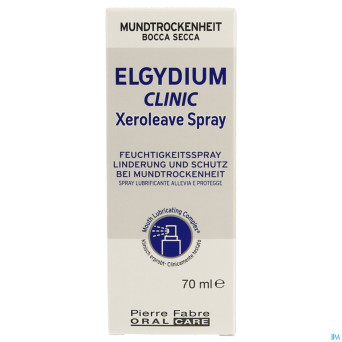 Elgydium clinic xeroleave bouche seche  spray 70ml