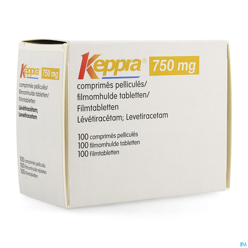 Keppra  750mg pi pharma comp pell 100x 750mg pip