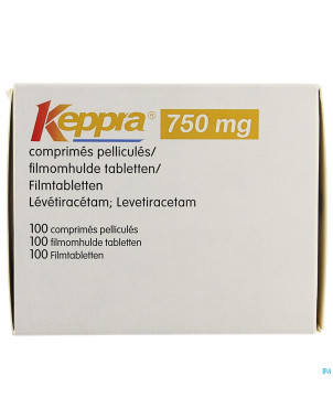 Keppra  750mg pi pharma comp pell 100x 750mg pip