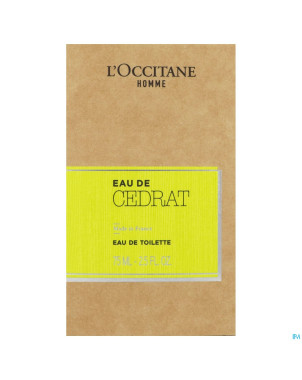 L'occitane homme cedrat edt    75ml
