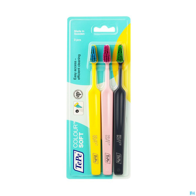 Tepe colour brosse dents souple 3