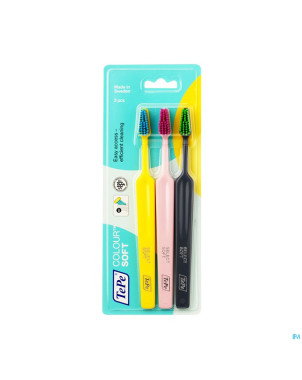 Tepe colour brosse dents souple 3