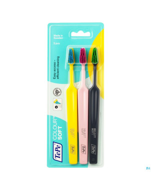 Tepe colour brosse dents souple 3