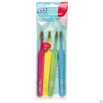 Tepe colour compact brosse dents x-souple 4